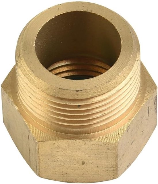 Hogedrukreiniger Adapter, M22x1 5 Mannelijk aan 1/2 "Vrouwelijk, Betrouwbaar en — afbeelding 3