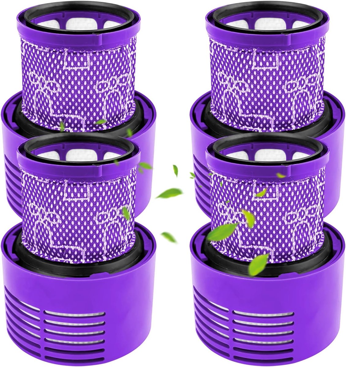4 stuks filters compatibel met Dyson V10, Cyclone stofzuiger