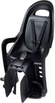 Polisport Groovy CFS/bagagedragerbevestiging - Black Series - zwart - fietsstoeltje - kinderzitje - achterzitje -fietszitje - voor achterdrager van een fiets of e-bike