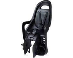 Polisport Groovy CFS/bagagedragerbevestiging - Black Series - zwart - fietsstoeltje - kinderzitje - achterzitje -fietszitje - voor achterdrager van een fiets of e-bike