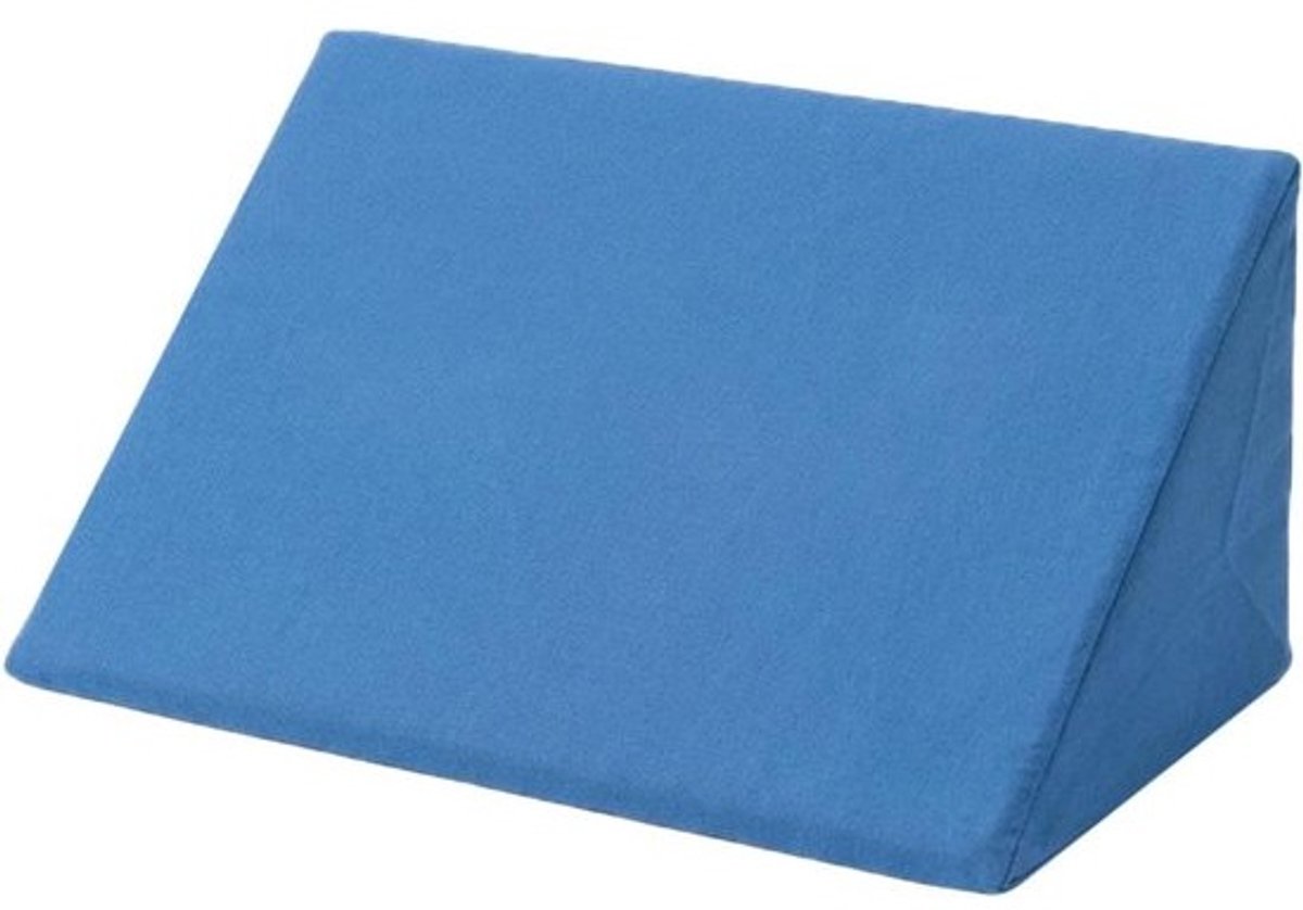 Preacher Pad - Trainingskussen Barbell - Armtraining Verbeteren - Comfortabele Onderarmcontouring - 50x25x20cm - Blauw
