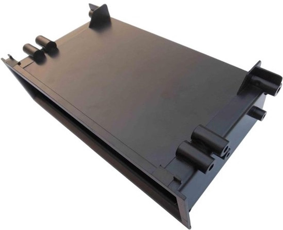 Autoradio Opbergvak - Radio Pocket Kit - Dashboard Organisatie - Naadloze Integratie - 1 Din 180x92mm - Zwart