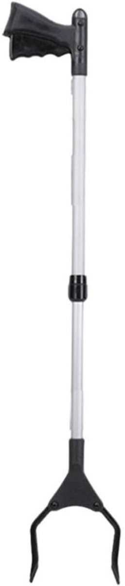 Grijp Tool - Picker Reacher - Hoge Voorwerpen Pakken - Drukknop Bediening - 53 cm Lengte - Zwart