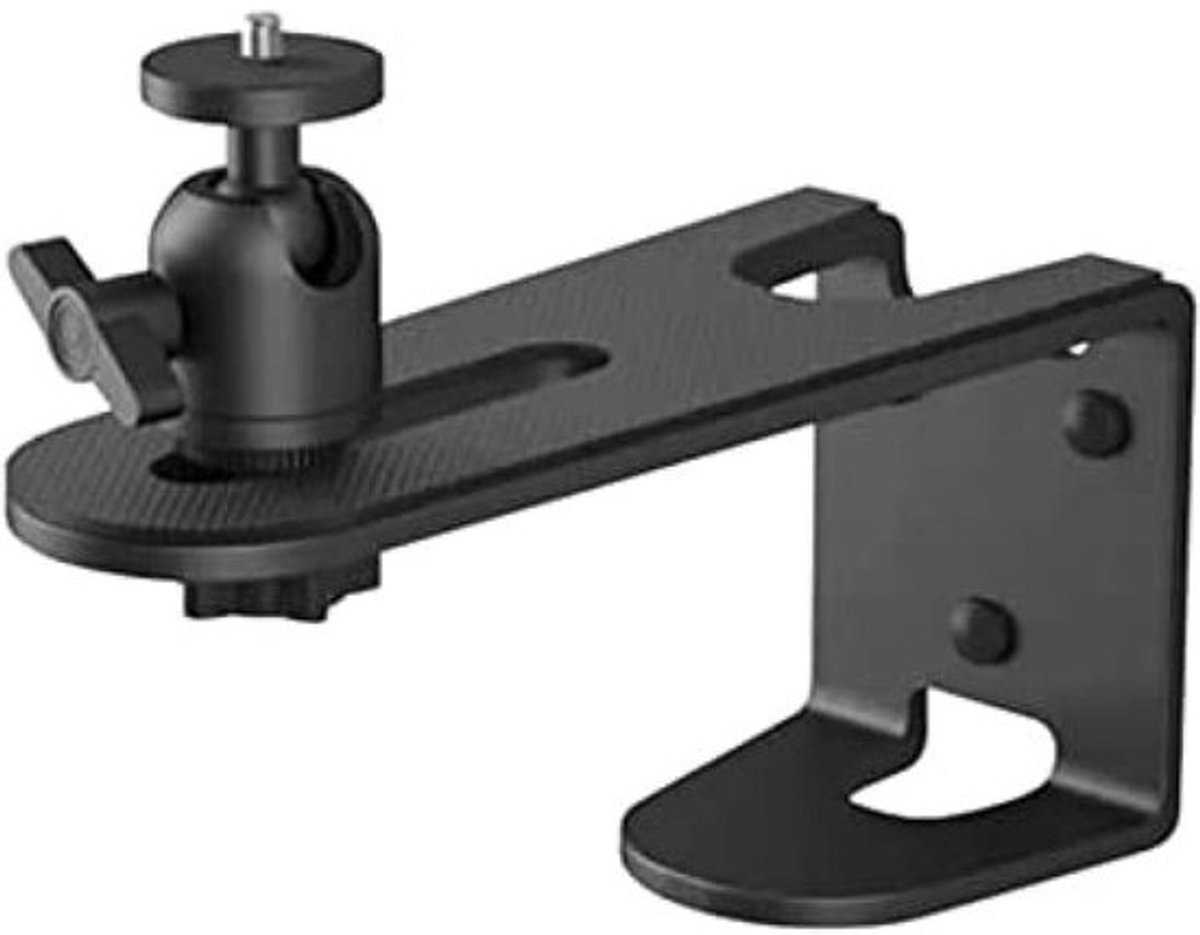 Projector Muurbeugel - Projectorstandaard Nachtkastje - Thuisgebruik Kantoor - Opvouwbaar Ontwerp - 25 cm Breed - Grijs