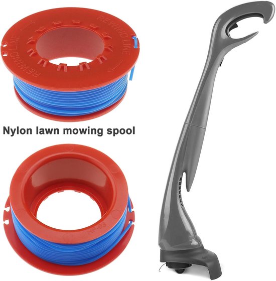 2 stuks spoellijn FLY031 5131060-90/6 Compatibel met Flymo ET21 Mini Trim Mini Trim ST Grastrimmer Trimmer 10 m Draadlengte 1,5 mm draaddiameter — afbeelding 4