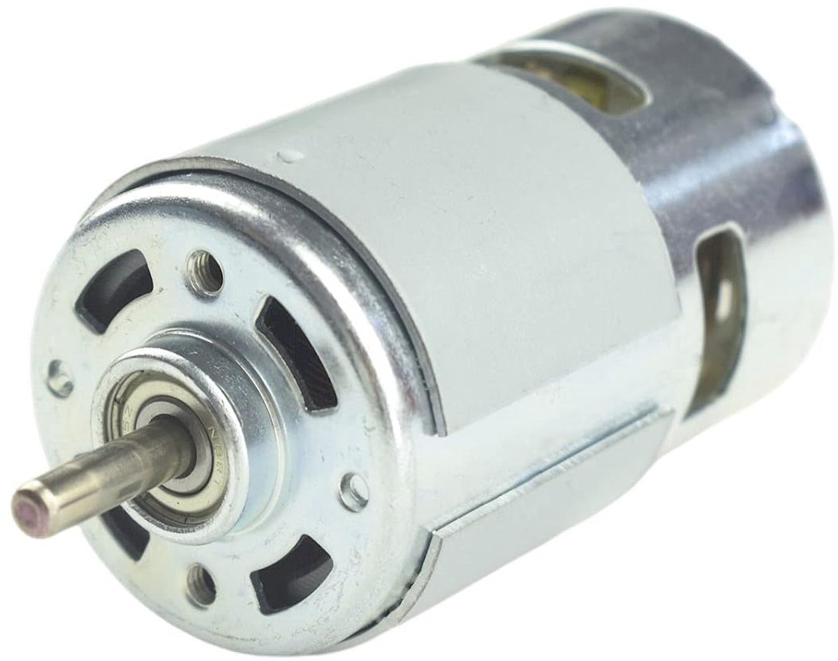 775 DC Motor DC 12V / 24V 6000-12000RPM kogellager groot koppel hoog vermogen motor met laag geluidsniveau Elektronische Component Motor voor elektrische ventilatoren Sap Machines
