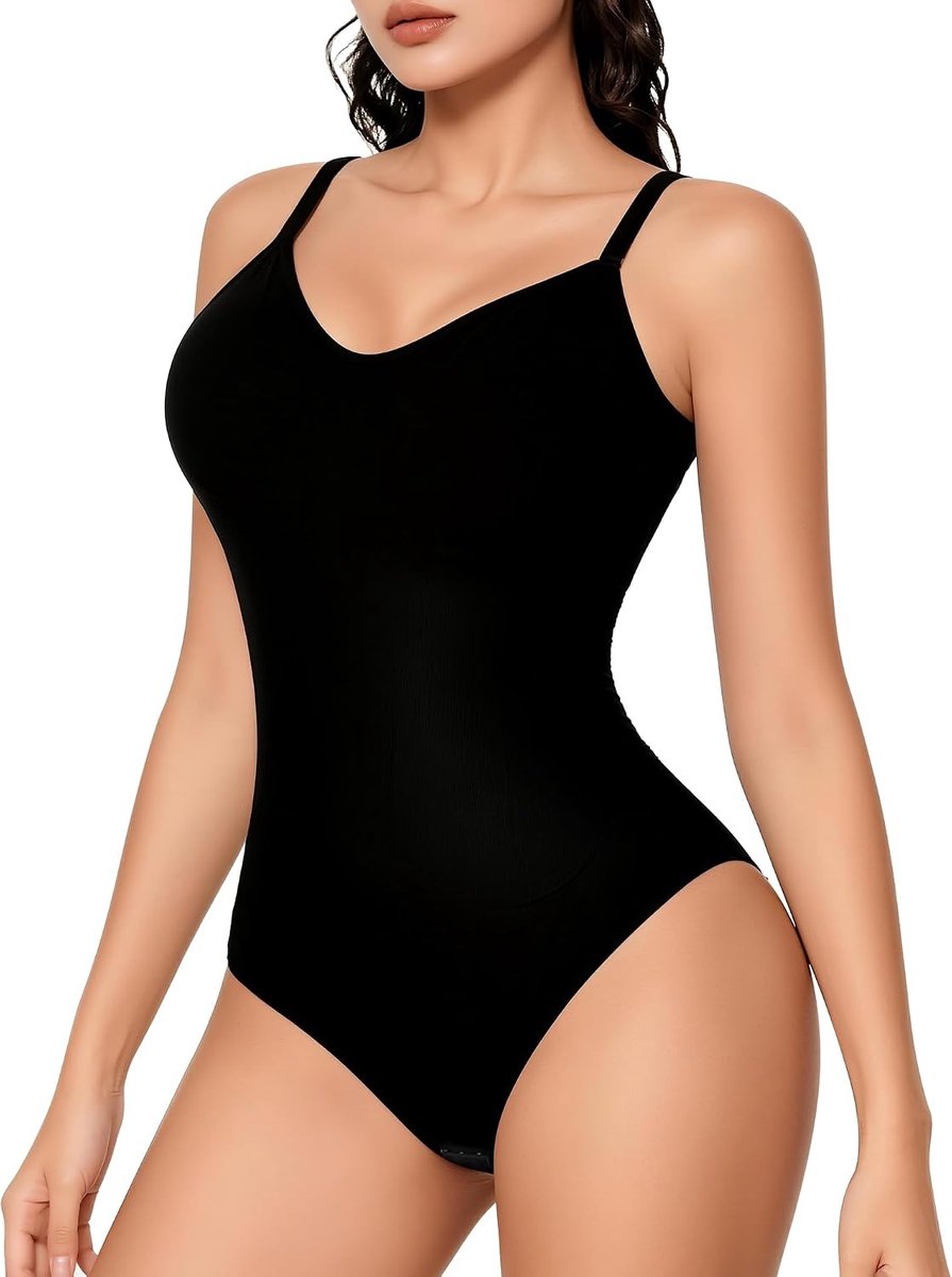 Bodysuit voor Vrouwen - Naadloze Buikcontrole Body Shaper Sculpting Thong Dames Body Suit