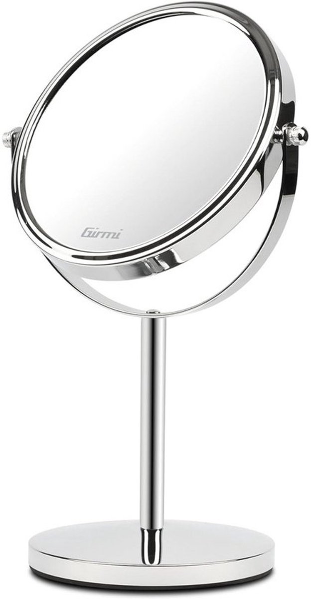 Dubbelzijdige Make-up Spiegel met 3x Vergroting en 360° Rotatie