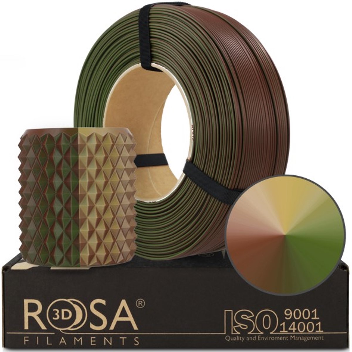 Rosa3D PLA Magic Army 1,75 mm 1 kg Refill Filament