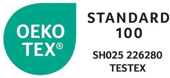 Oeko-Tex Standard 100 certificering.