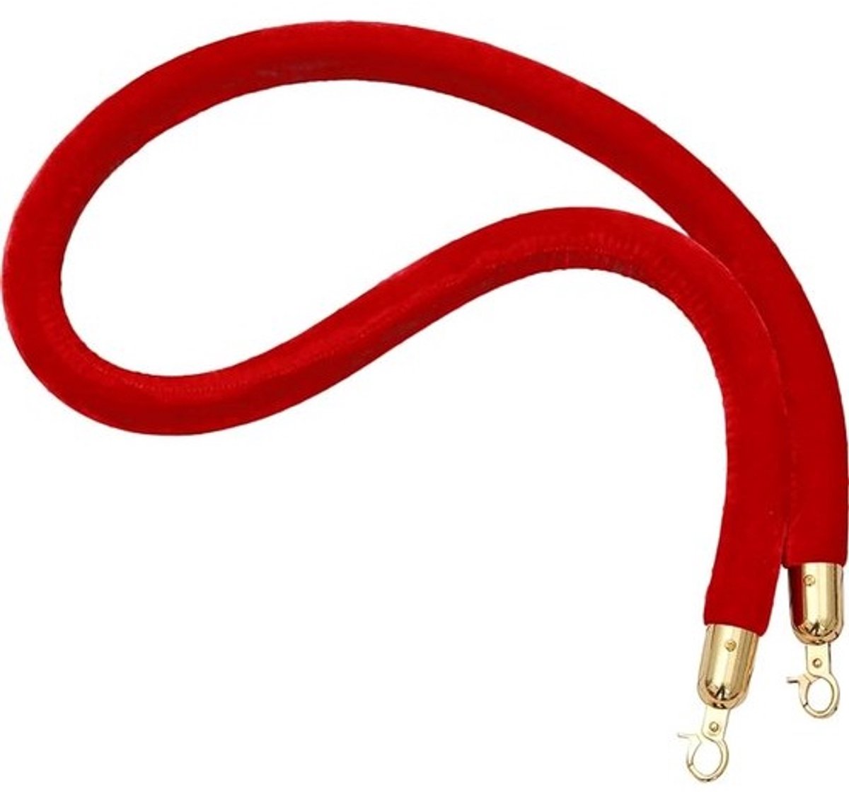 Barrière Touwen - Wachtlijn touw - Publieksbeheer - Hoge zichtbaarheid - 3 stuks - Rood