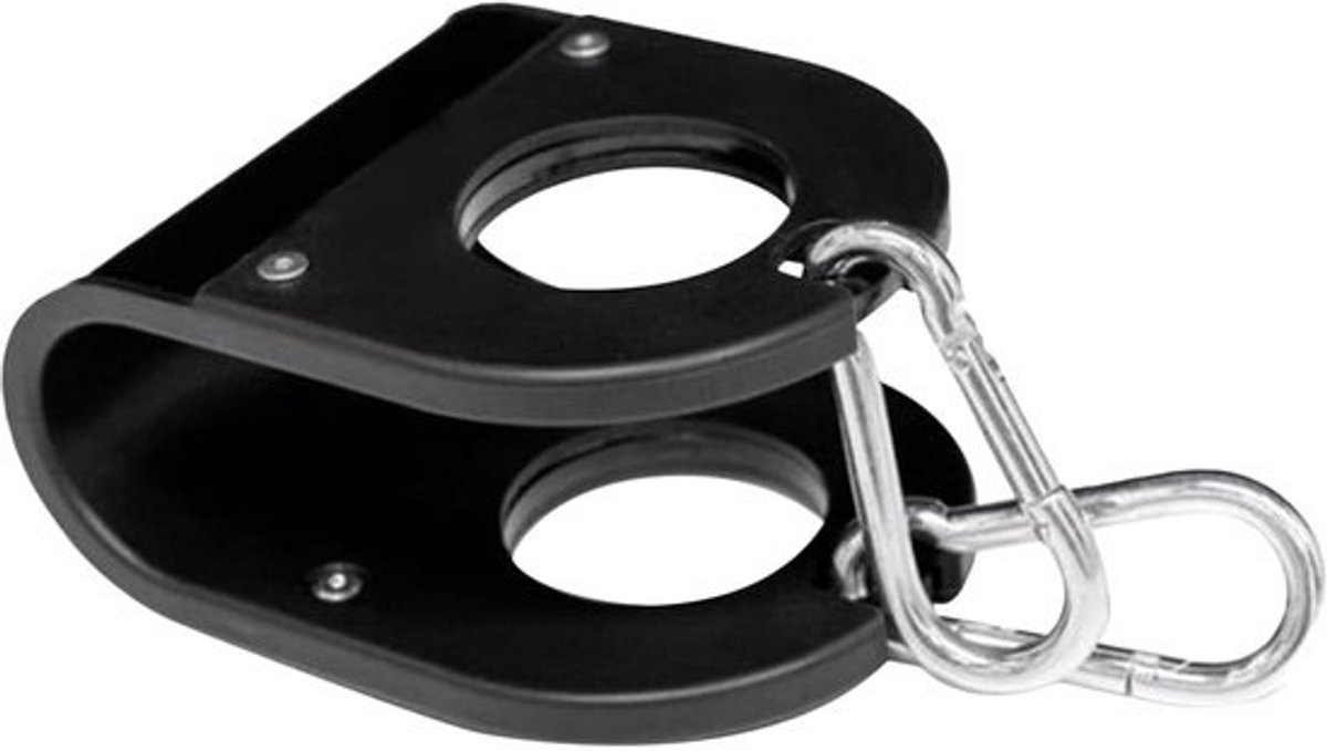 Halterstang Clips - Gewichtsklemmen - Krachttraining - Versterkt Laswerk - 5.2 cm Gatdiameter - Zwart