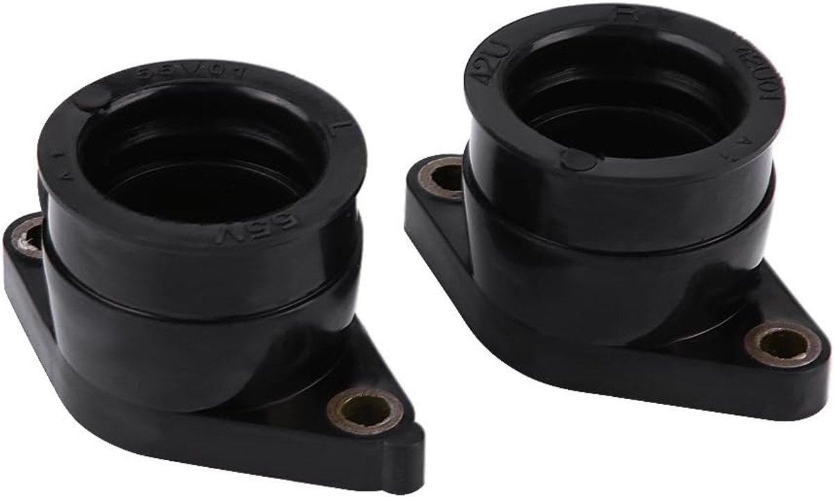 Dailygoods- Inlaatspruitstuk Gloednieuw Hoogwaardig - Carburateur - 2 Stuks - Kunststof/Metaal - Onderdeelnummer 42U-13596-01-00 - Geschikt voor XT350