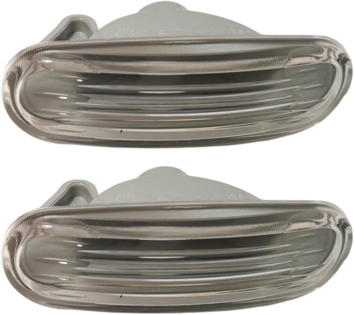 Set van 2 zijknipperlichten compatibel met Fiat Doblo Fiorino Qubo Multipla Punto Stilo Panda Idea Linea Compatibel met Citroen Nemo Peugeot Bipper Lancia Musa 51717793 46758821