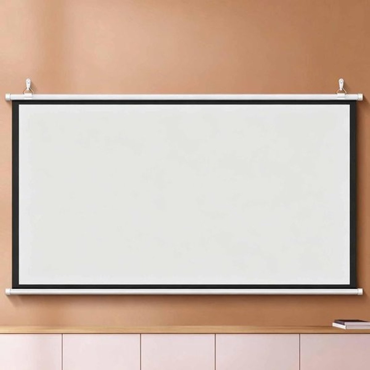 Projectiescherm - Thuisbioscoop Scherm - Films Kijken - Kreukvrij Glasvezel - 60 Inch 16:9 - Wit
