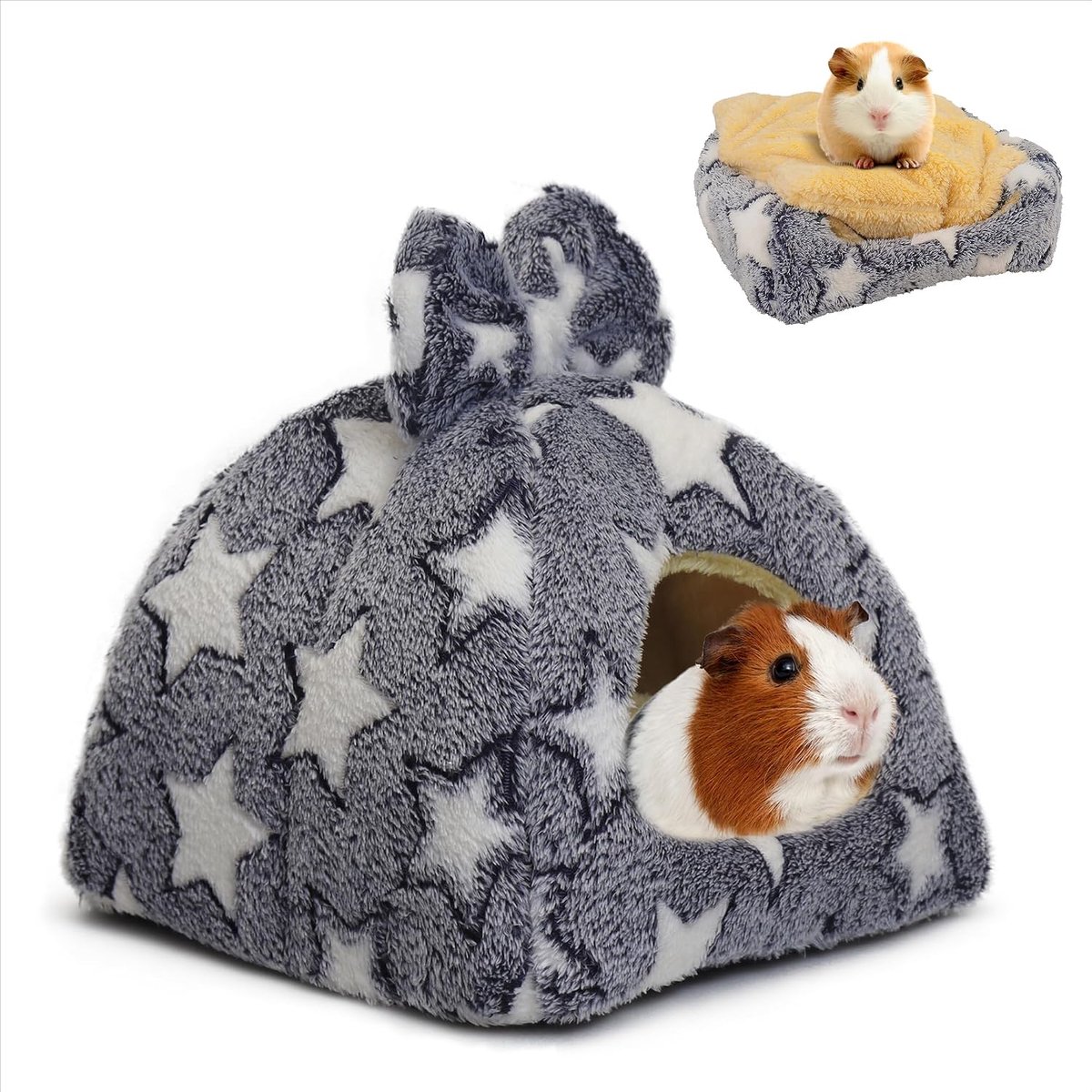 Cavia Huis voor Konijnen Winter Warmte Bedden voor Kleine Dieren voor Dwergkonijn/Chinchilla