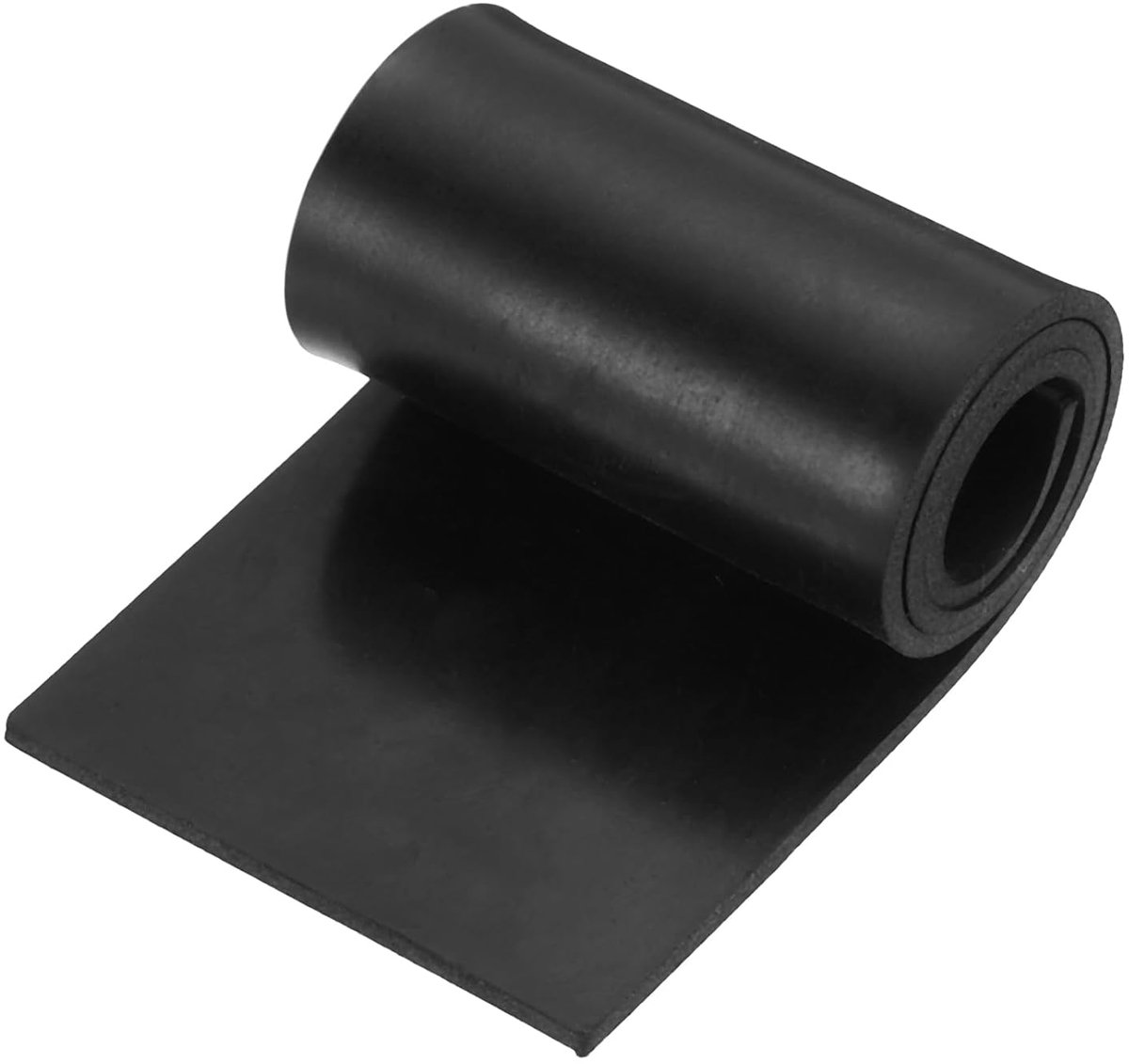 Massieve rubberen plaat met een dikte van 0,9 cm x 5,1 cm breedte x 25,4 cm lengte, antislip neopreen materiaal voor voegen en doe-het-zelvers, pads, afdichtingen, bumper