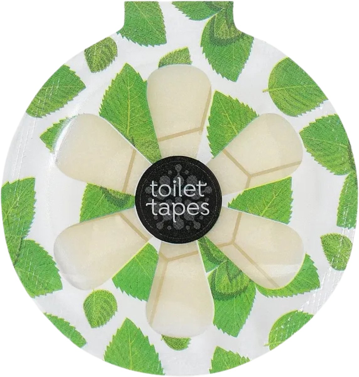 Toilet Tapes Toiletblokje Mighty Mint 1 st - zonder microplastics, effectief tegen kalkaanslag, compact ontwerp, voor standaard toiletten