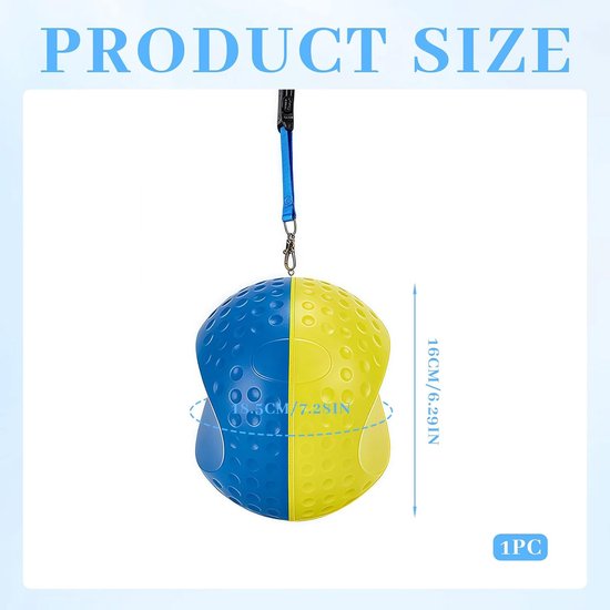 Golftrainingshulpmiddelen, golftrainingsbal voor training, golfswingtrainer golfaccessoires voor precieze swing golf swing trainer — afbeelding 2