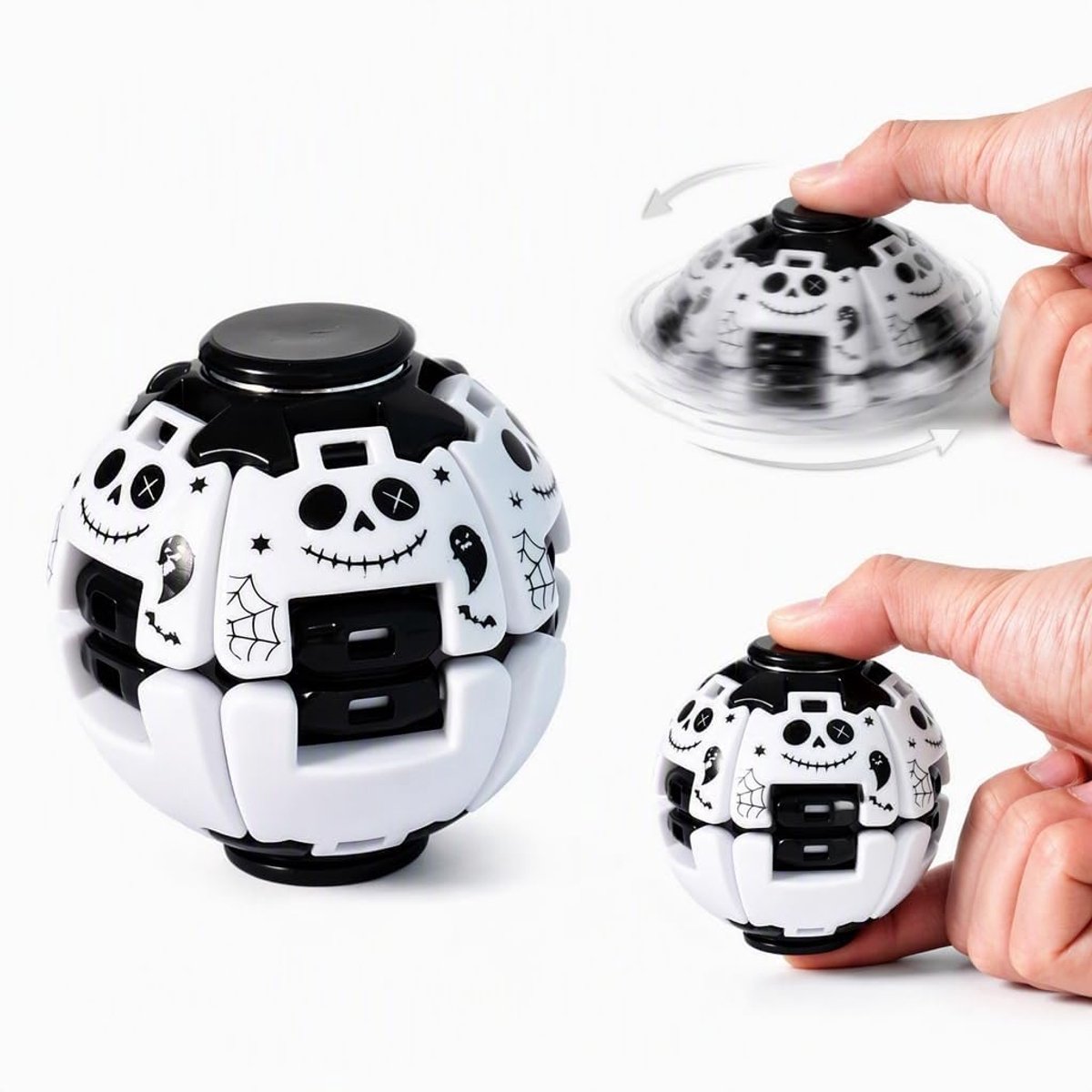 Core Ball, anti-stress roterend spel voor kantoor - Halloween A2