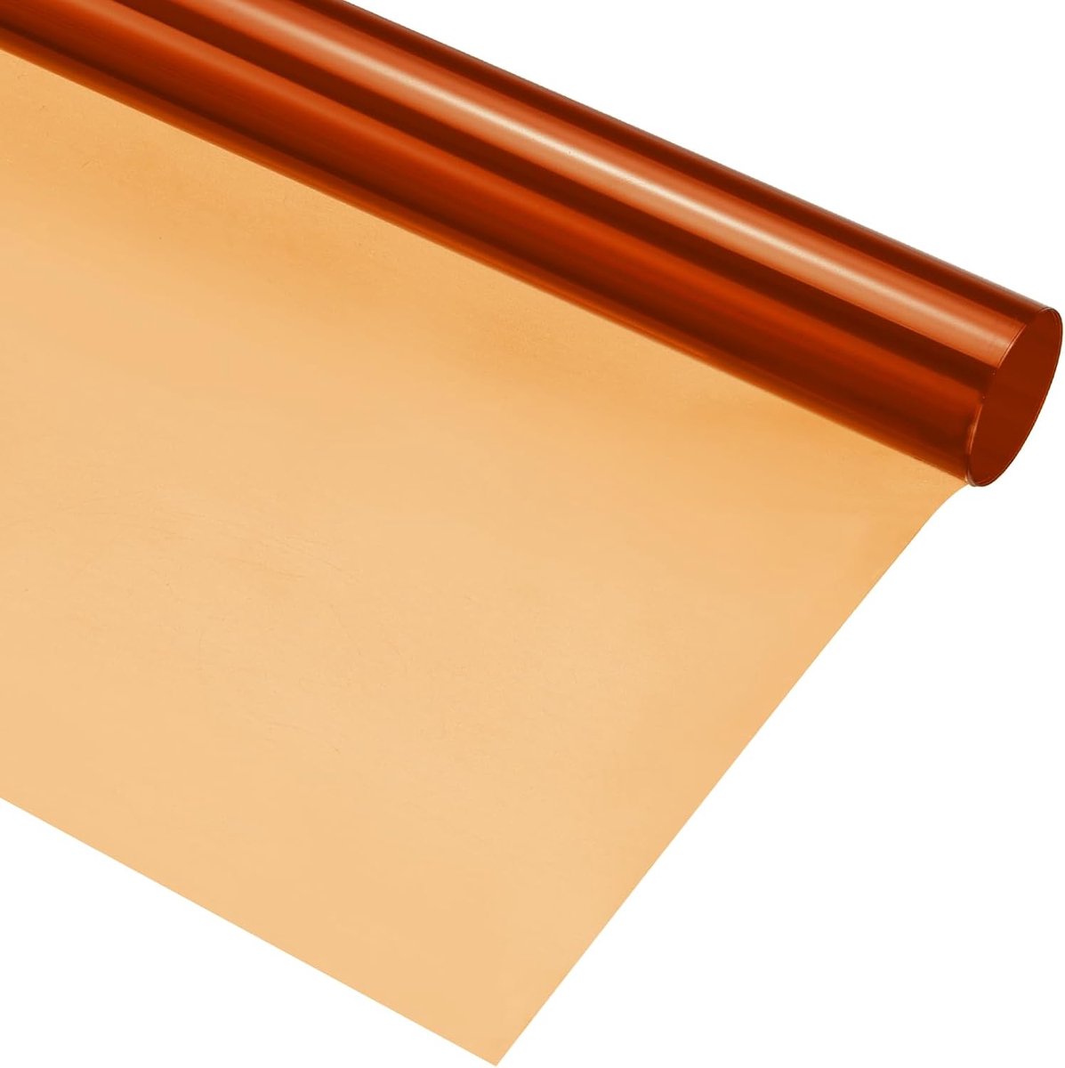 2 stuks glaspapier, donkeroranje, 100 x 100 cm, gelfilter voor verlichting, kleurcorrectieblad voor rode verlichting van fotostudio
