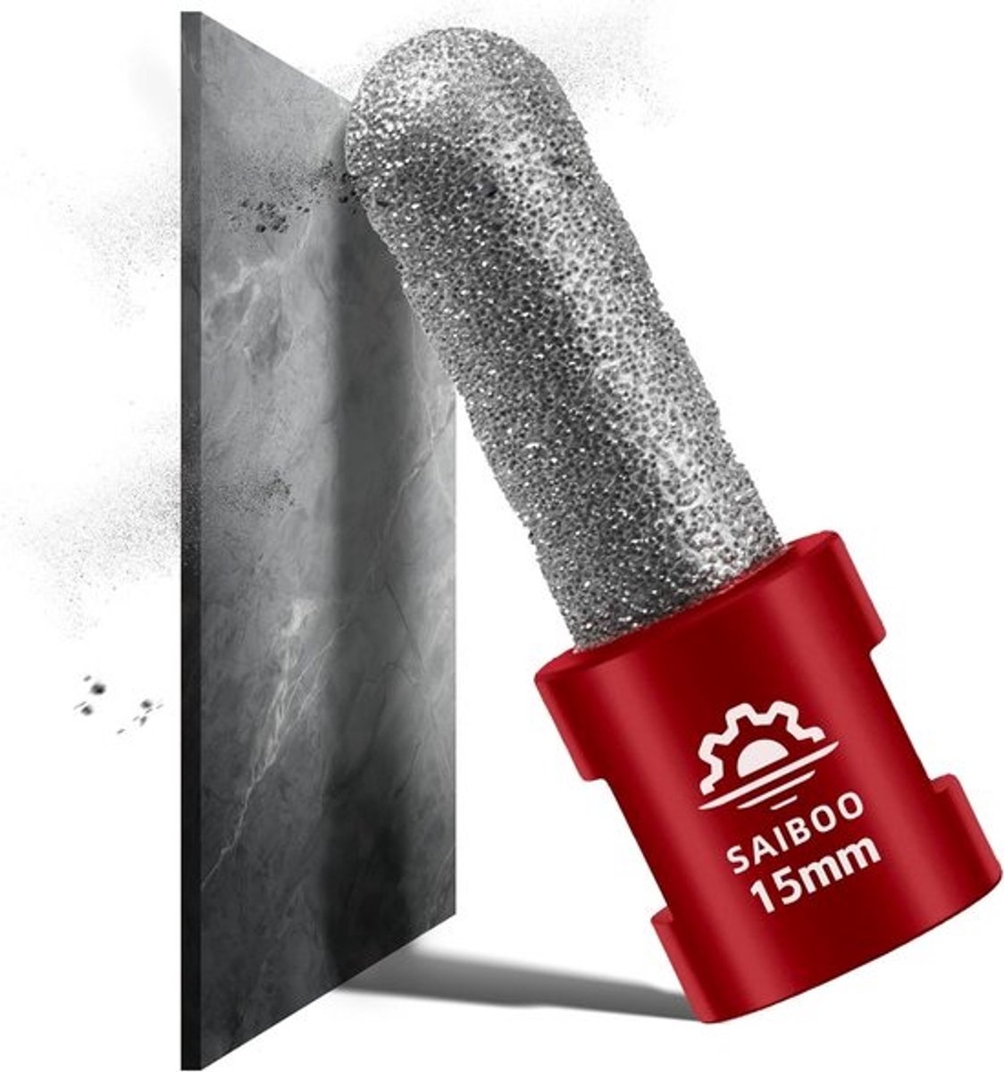 Diamant Vingerfrees 15mm voor Tegels Marmer en Graniet