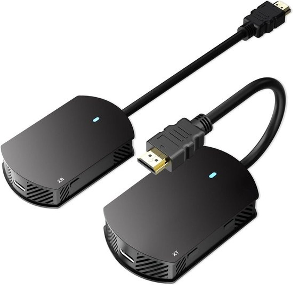 Draadloze HDMI Zender - Draadloze Extender - Beeld Delen - Plug en Play - 50 Meter Bereik - Zwart