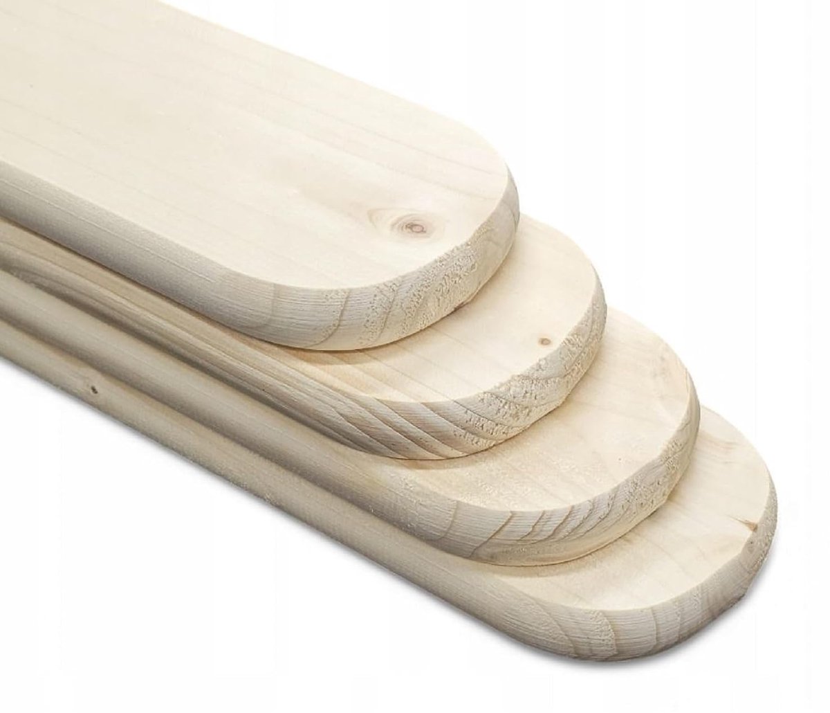 Geschaafde schuttinglat vuren/grenen 100 x 9 cm naturel