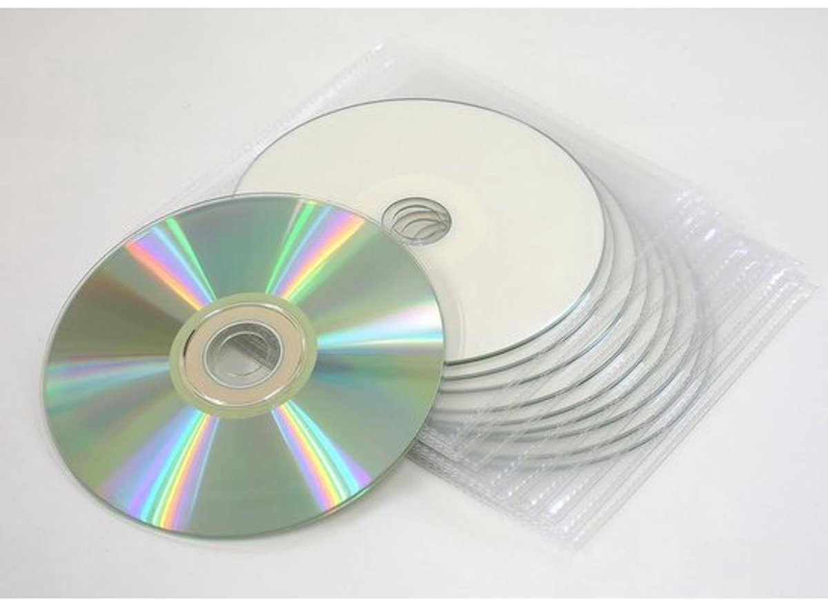 CD-R Media - Lege Schijven - Data Opslag - Inkjet Printbaar - 700MB 80Min - Wit