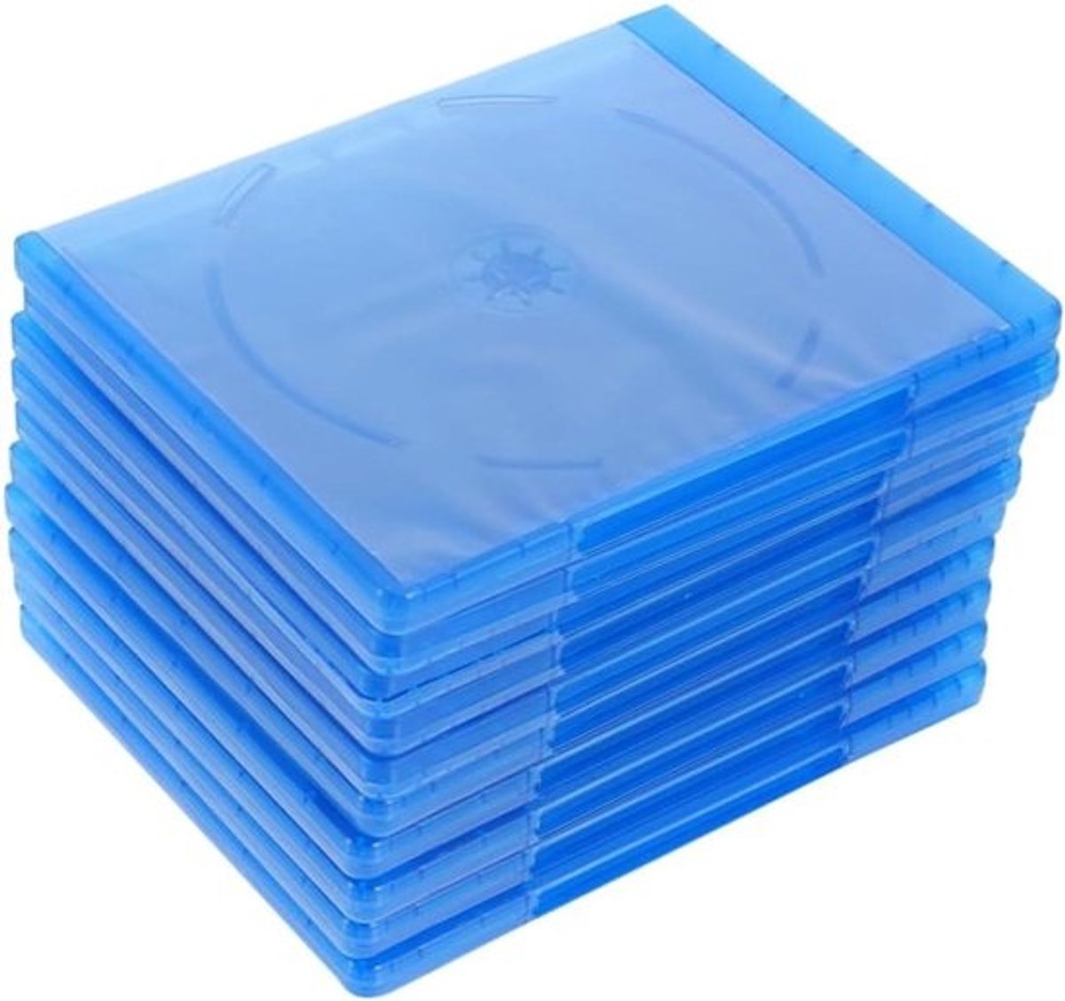 CD Hoezen - DVD Opslag - Schijven Beschermen - Semi-transparant Ontwerp - 10 Stuks - Transparant