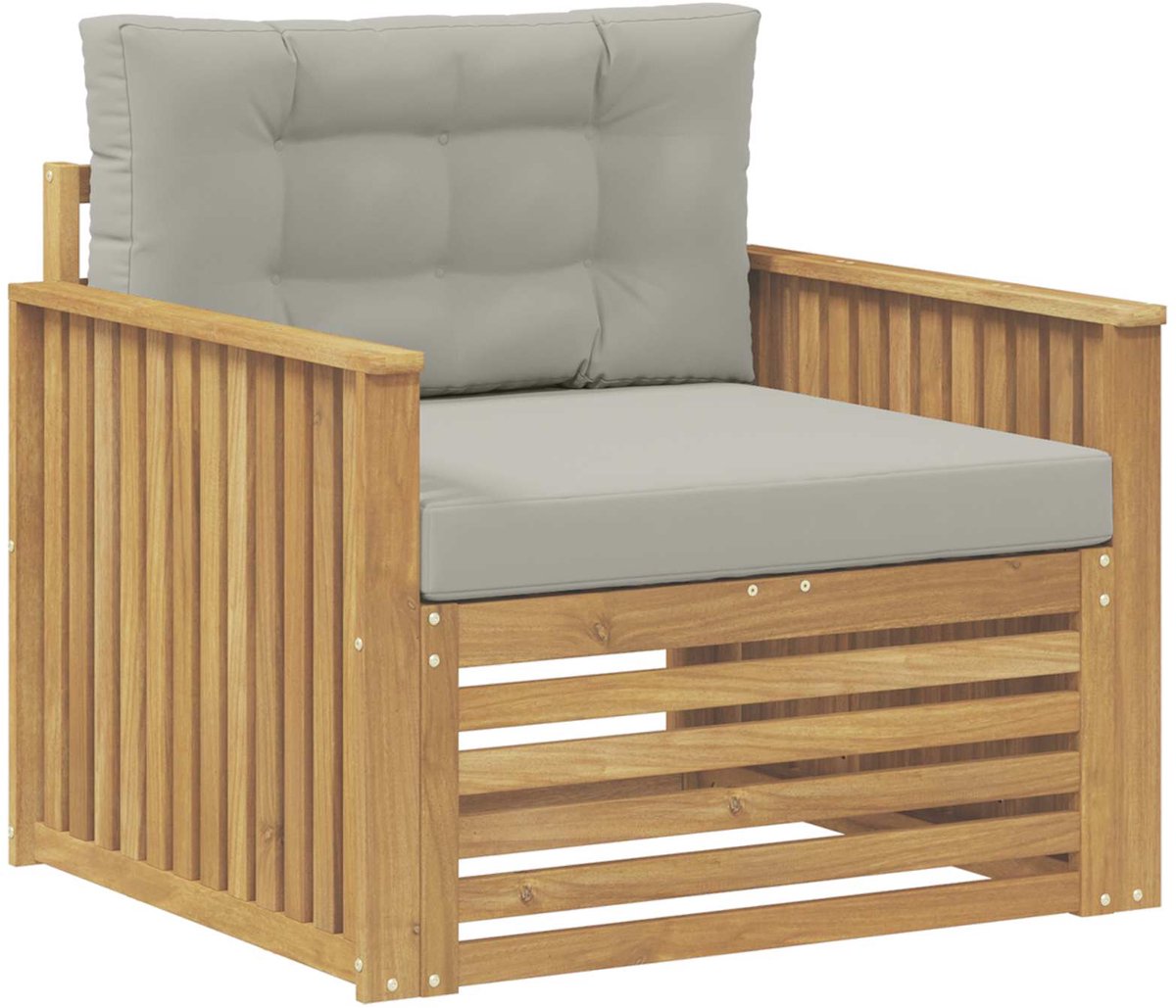 vidaXL - Buitensofa - Polyester - Wit