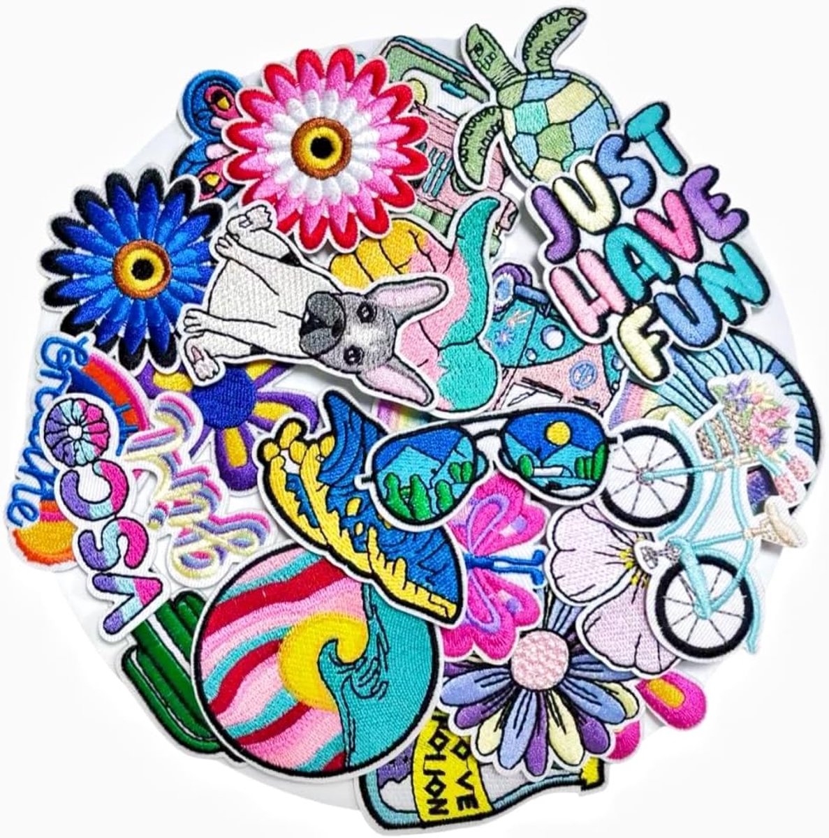 25 stuks auto borduurpatch cartoon schildpad strijkplaatje opstrijkplaatjes strijkplaatjes doe-het-zelf strijkplaatjes voor T-shirt rugzakken kleding tassen jassen hoed decoratie
