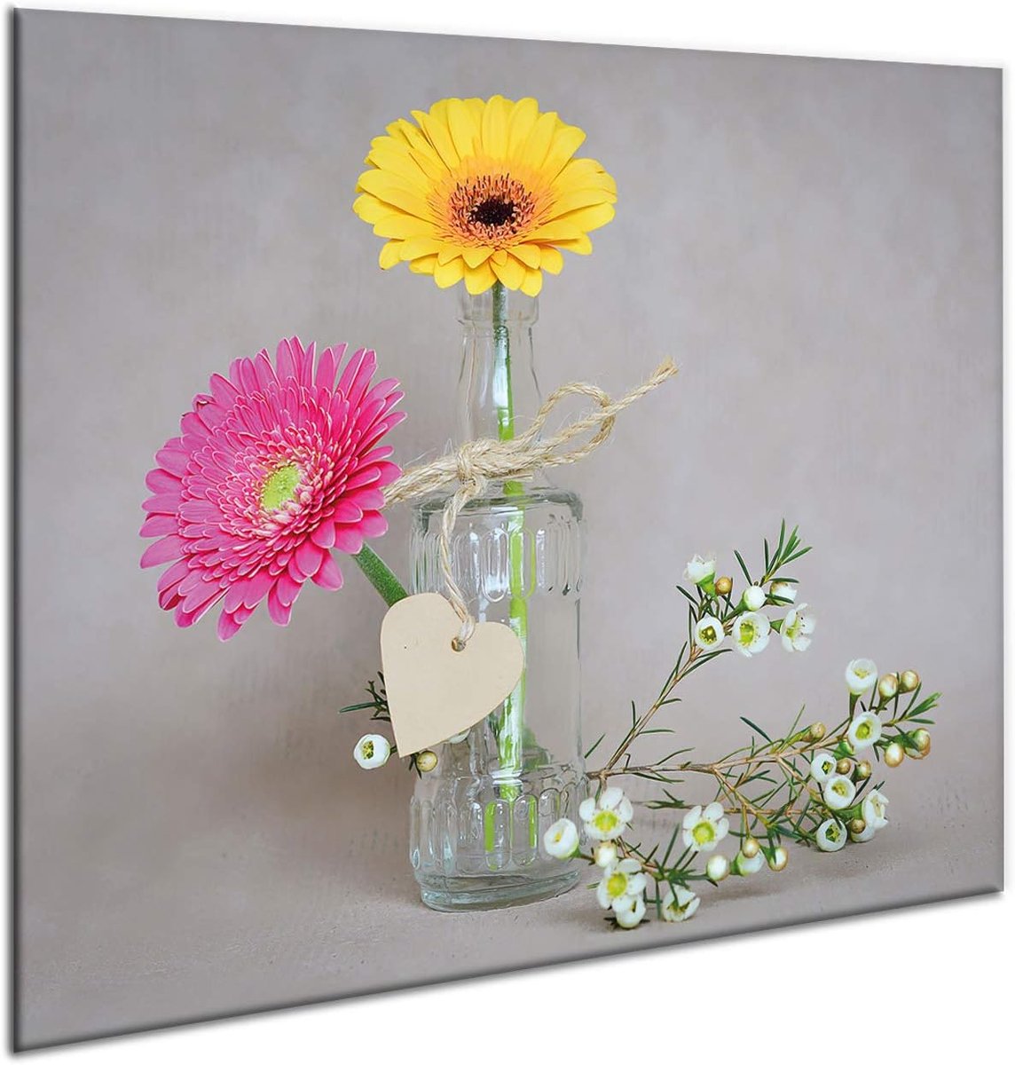 Inductiekookplaat Protector Cover 60 cm x 52 cm | Keuken Muur Splashback | Grote snijplank | Universeel Gehard Glas Panel | Werkblad Saver | Voedselbereiding | Spoelbak Cover | by semUp