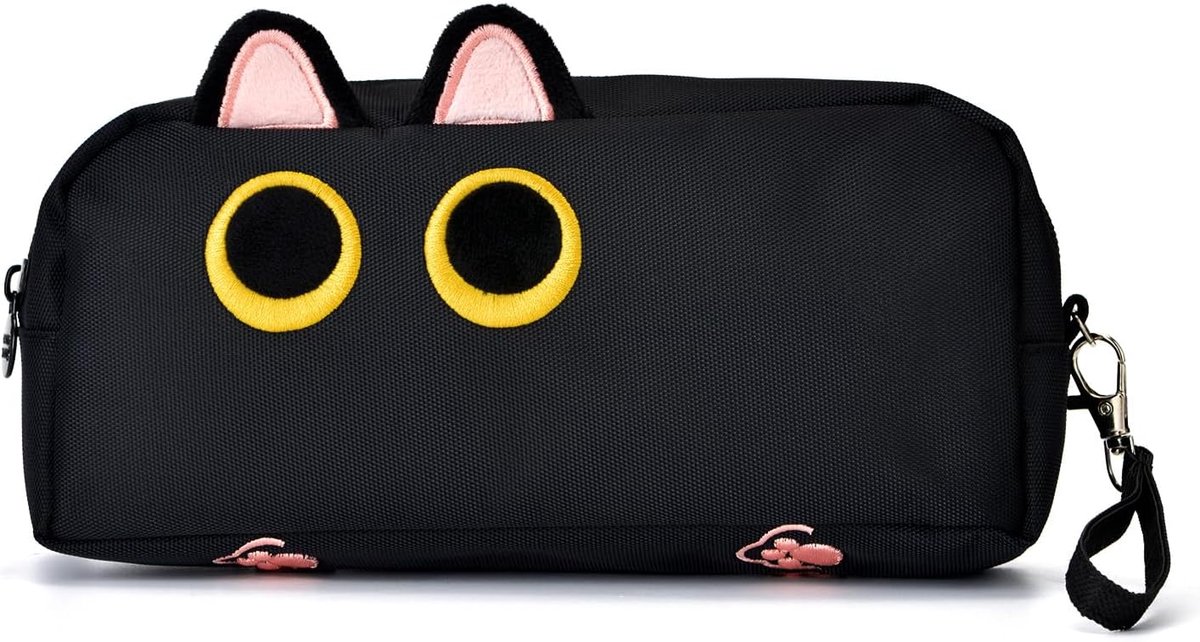 Large Capacity Pencil Case Cat Pen Bags Pencil Pouch Organizer Office College School