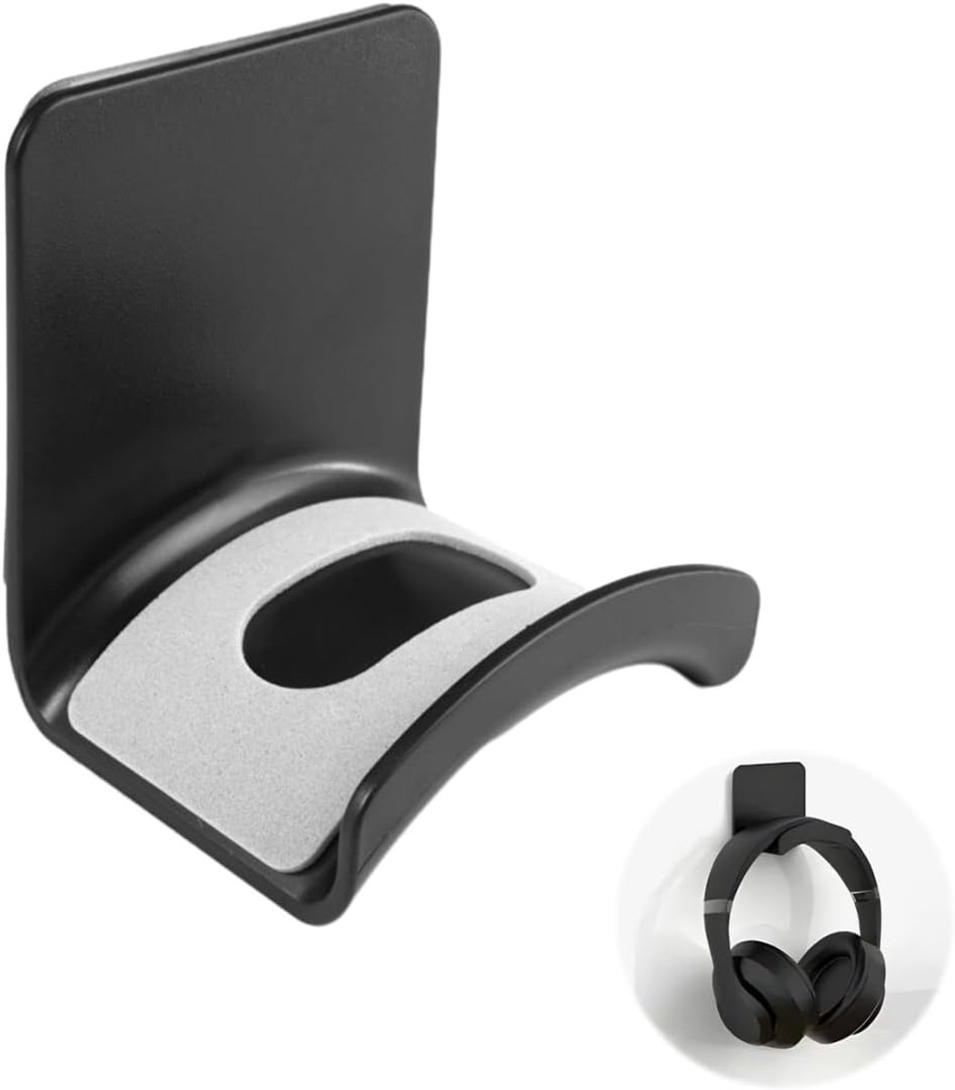 Hoofdtelefoonhouder, Wandhouder, Zwart