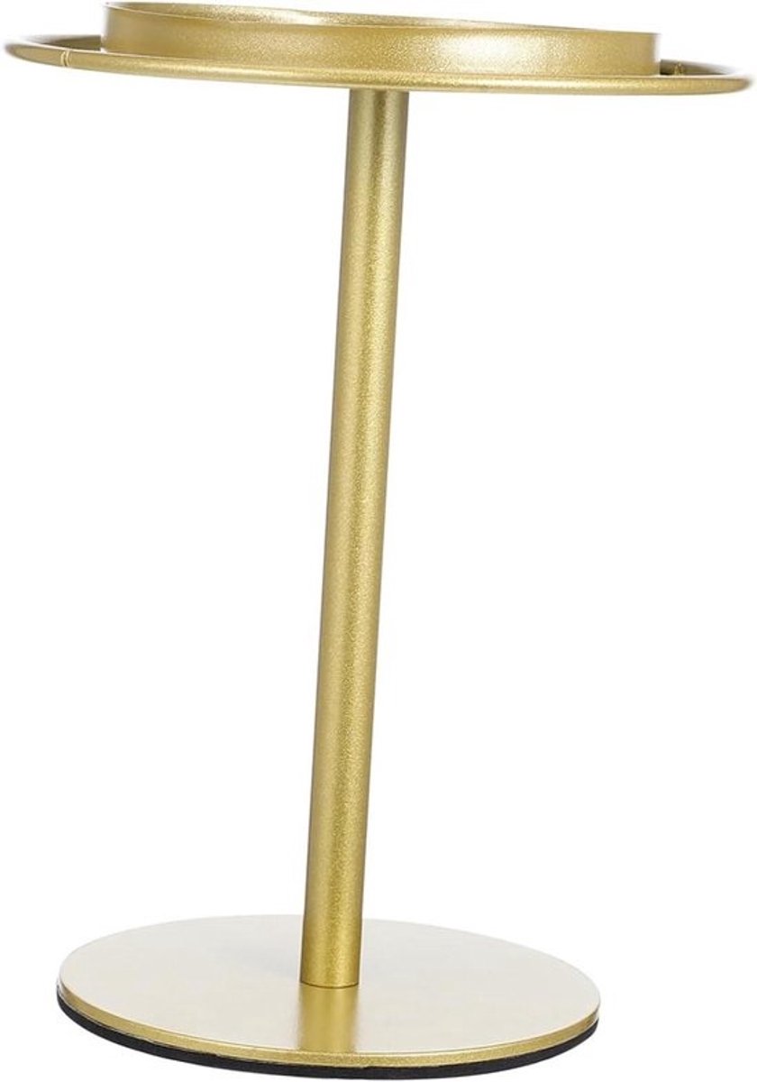 Zonnebril Organizer - Brillenstandaard Display - Bureau Ordening - Meerdere Brilllen - 22 x 16.5 x 16.5 cm - Goud