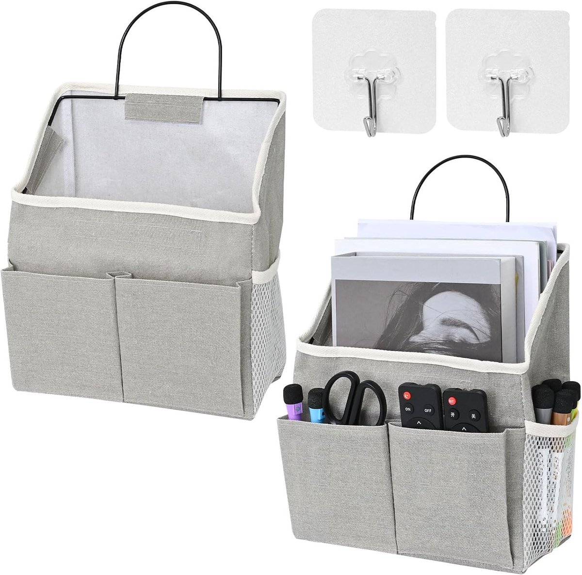 2 stuks hangende opbergorganizers
