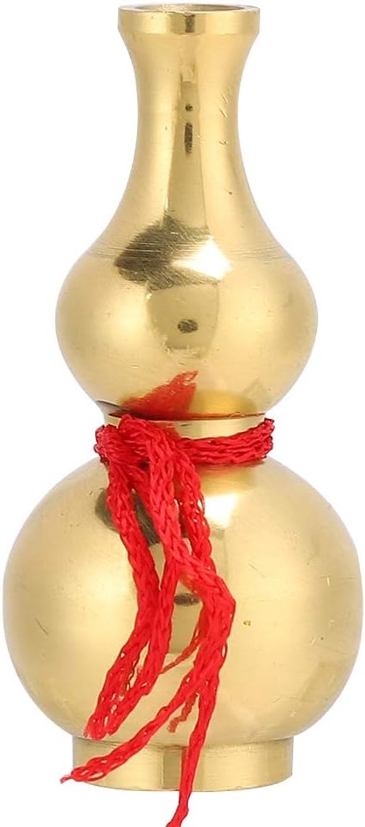 Wu Lou Hu Lu Kalebas Zuiver Messing Wu Lou Feng Shui Wu Lou Wu Lou Cucurbit Kalebas voor Kantoor Slaapkamer Auto Opknoping Ornamenten