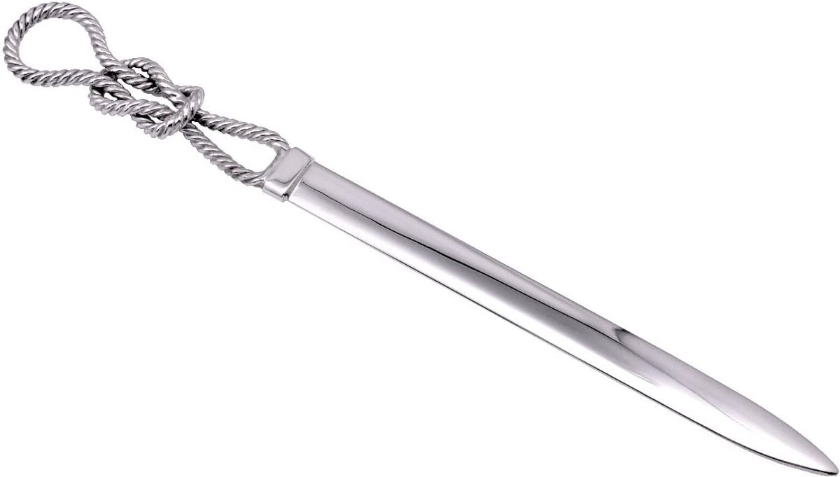 925 sterling zilver kleine briefopener zee knoop handgemaakt in Italië