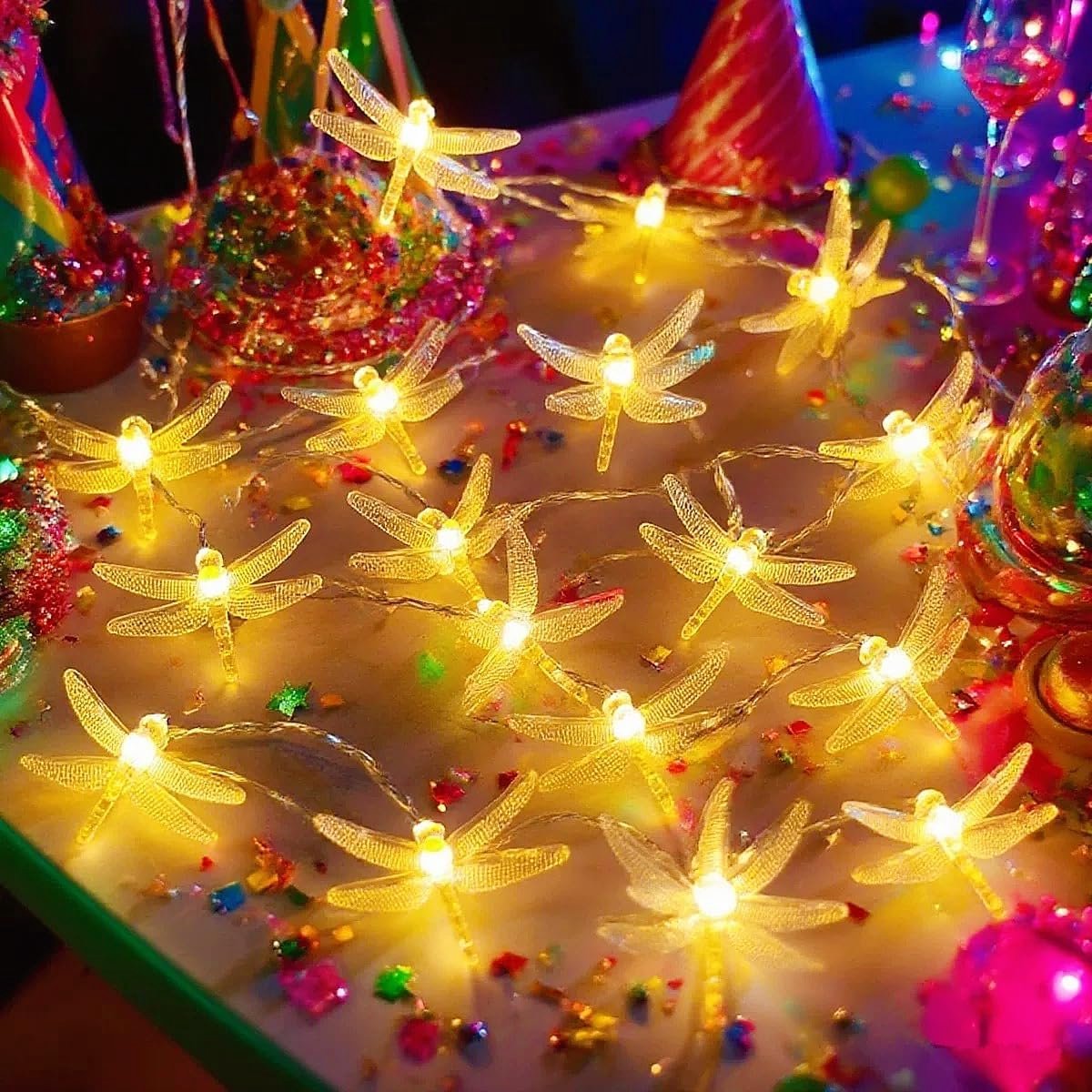 Sfeervolle fairy lights 3M - 20 LED - USB gevoed - Perfect voor slaapkamer decoratie - ShopVlot