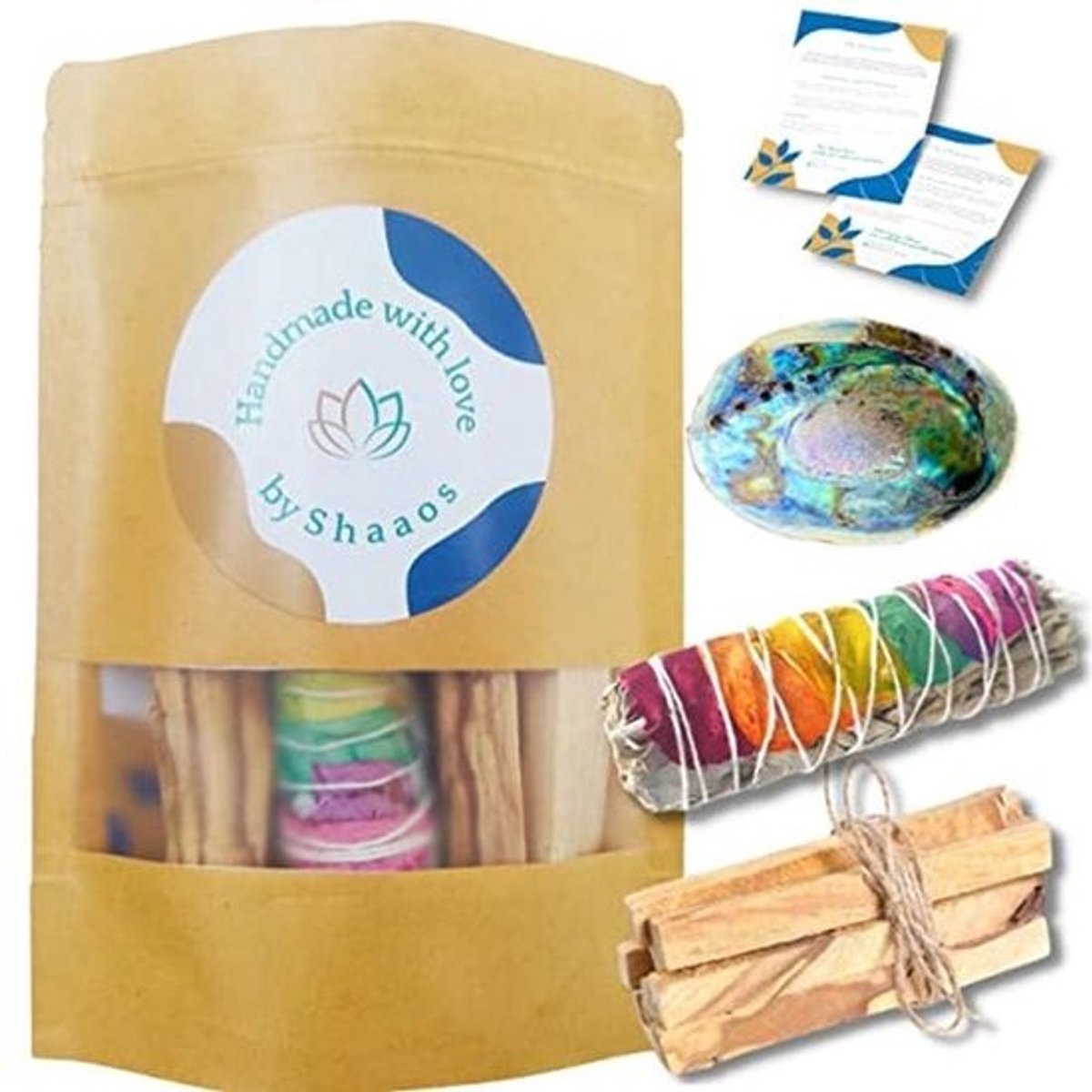 Witte Salie, Palo Santo en Abalone Schelp – Premium Kwaliteit voor Spirituele Praktijken