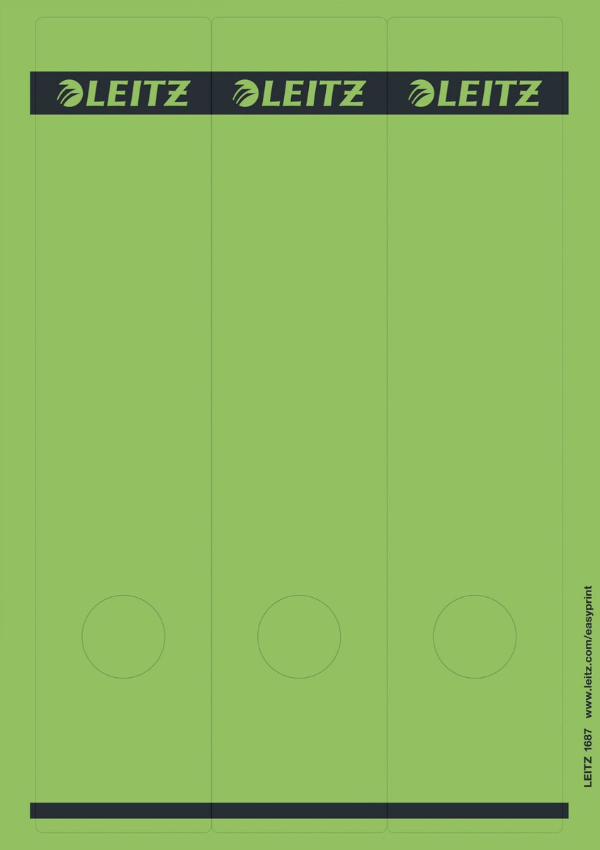 16870055 - Green - Rectangle - A4 - Ring binder - Paper - 80 g/m²