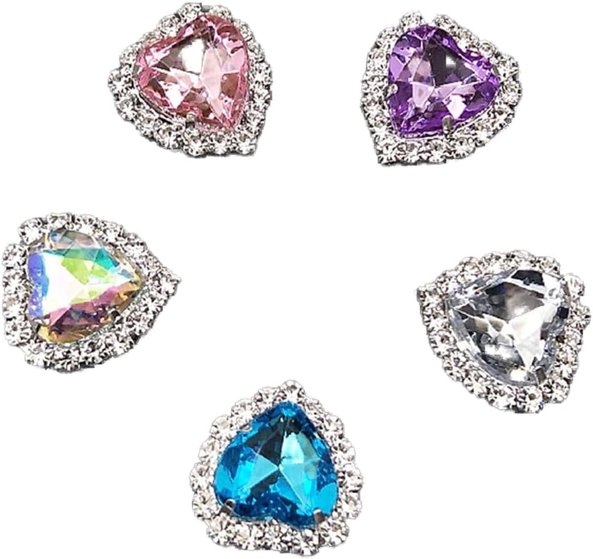 Schoenveters, bedels met strass, kleurrijke gesp, doe-het-zelf, glanzend, sneakers, schoenen, accessoires, gespen voor schoenen met sieraden