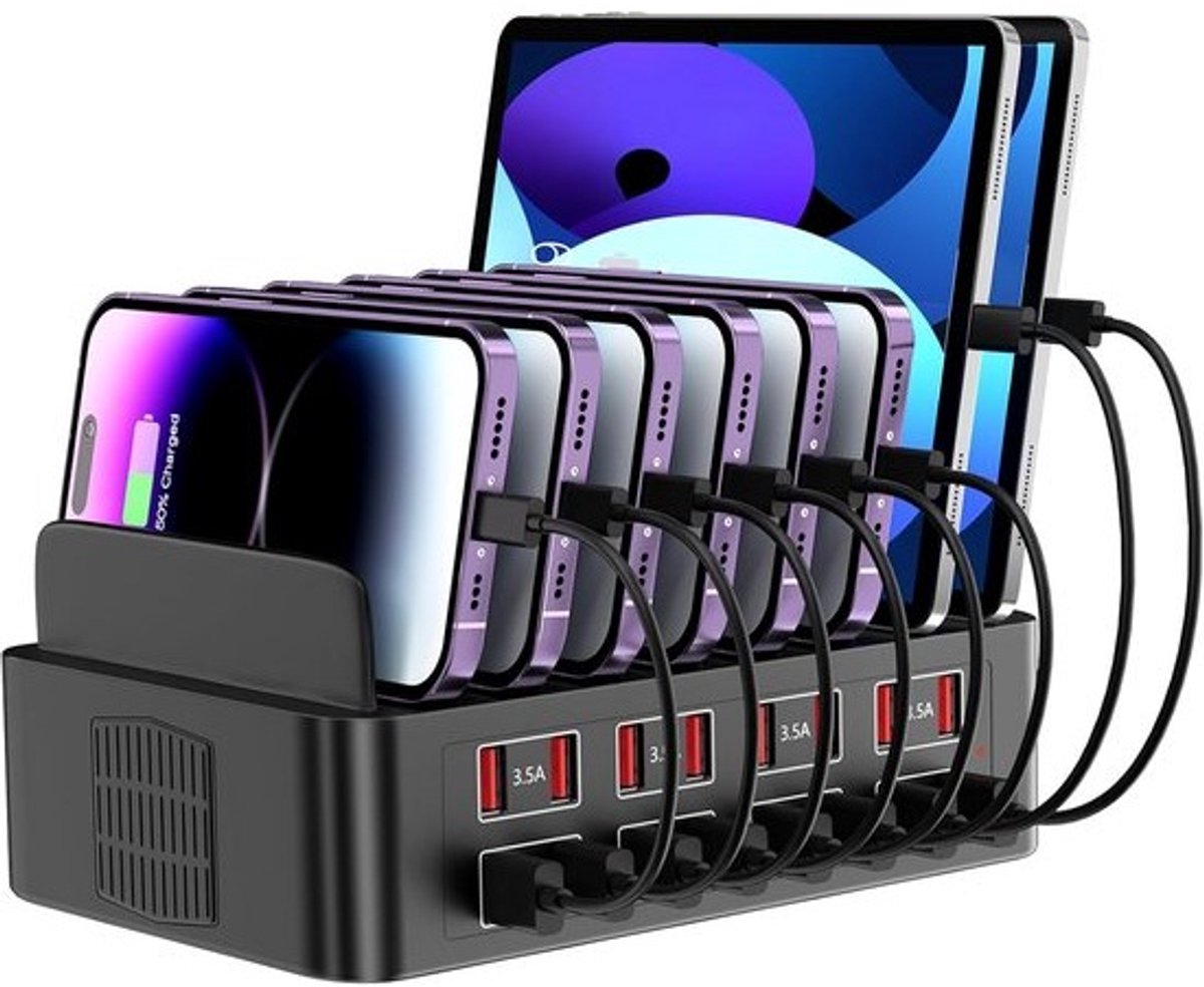 Universeel Oplaadstation voor Telefoons, Tablets en Gadgets