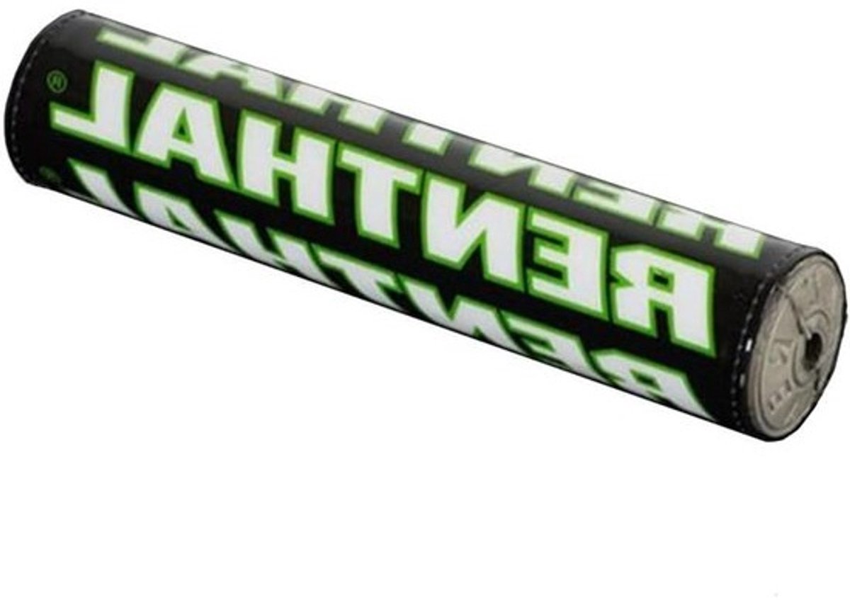 Stuur Pad - Stuur Protector - Motor Bescherming - Hoge Dichtheid Schuim - 205mm - Zwart/Groen
