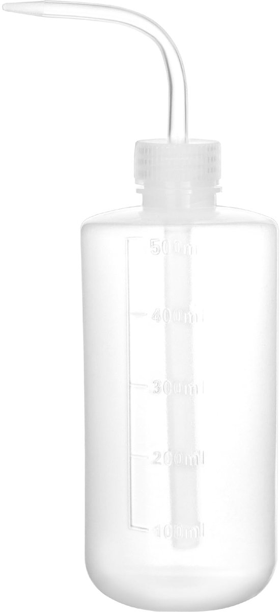 Kunststof Knijpfles - Voor vloeistoffen en bewatering - 500 ml - 1 stuk