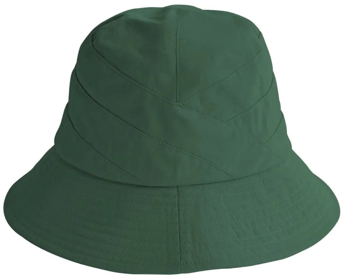 Bucket Hat Dames - Waterafstotend - Oprolbaar - Ella - House of Ord - Maat: M-L: 58 cm - Green