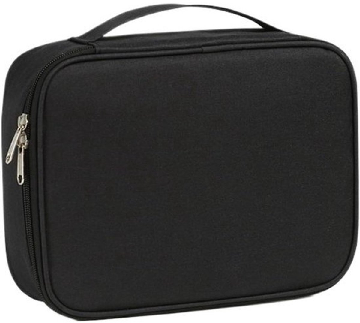 Kabel Organizer Tas Waterdichte Digitale USB Oplader Opslag Draagbare Kantoor Oplaadlijn Draad Organizer voor Technische Accessoires (Zwart 1 Layer 1 ST)