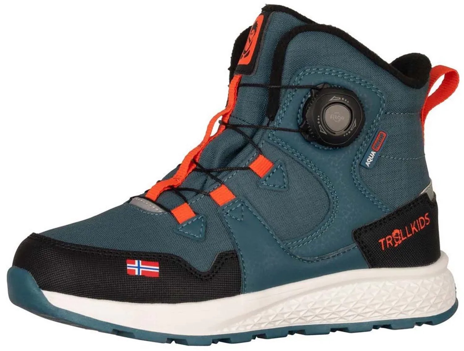 Trollkids Bergen Winter Mid Cut Wandelschoenen Kinderen Oranje