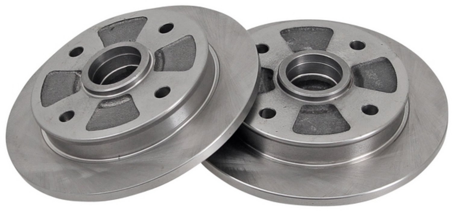 A.B.S. 16675 Remschijven achter, set van 2 - Mazda 626, Premacy - 220 mm - massief